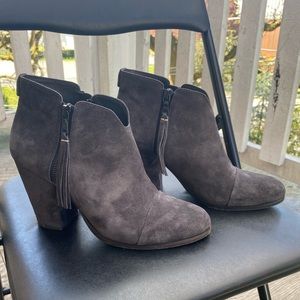 Rag & Bone Grey Suede Boots